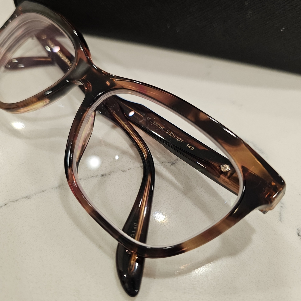 Prada Journal Tortoise Glasses with Case - Picture 2 of 6